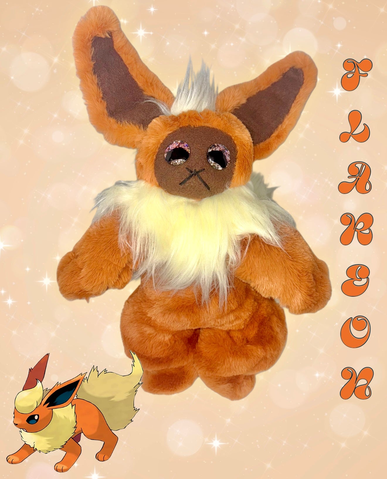 Flareon ( eevee evolution drop)