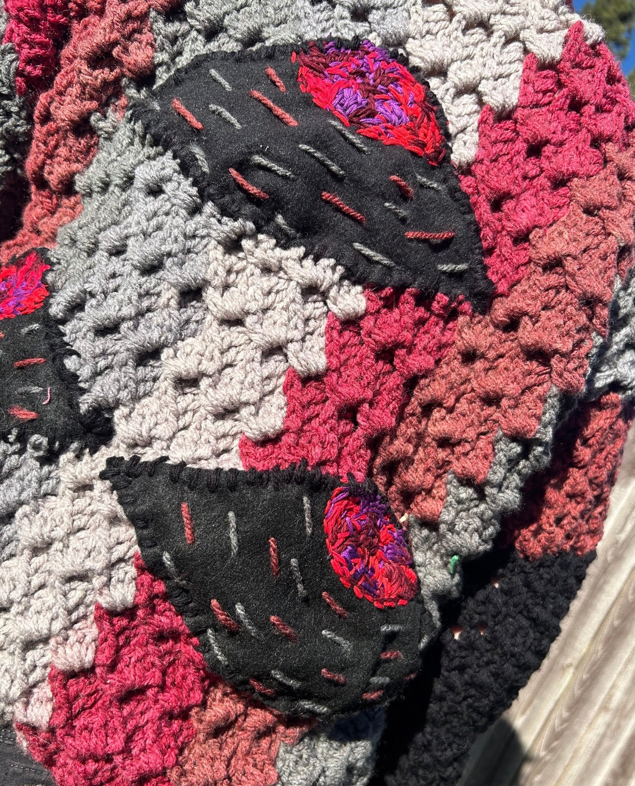 Evil eye cardigan