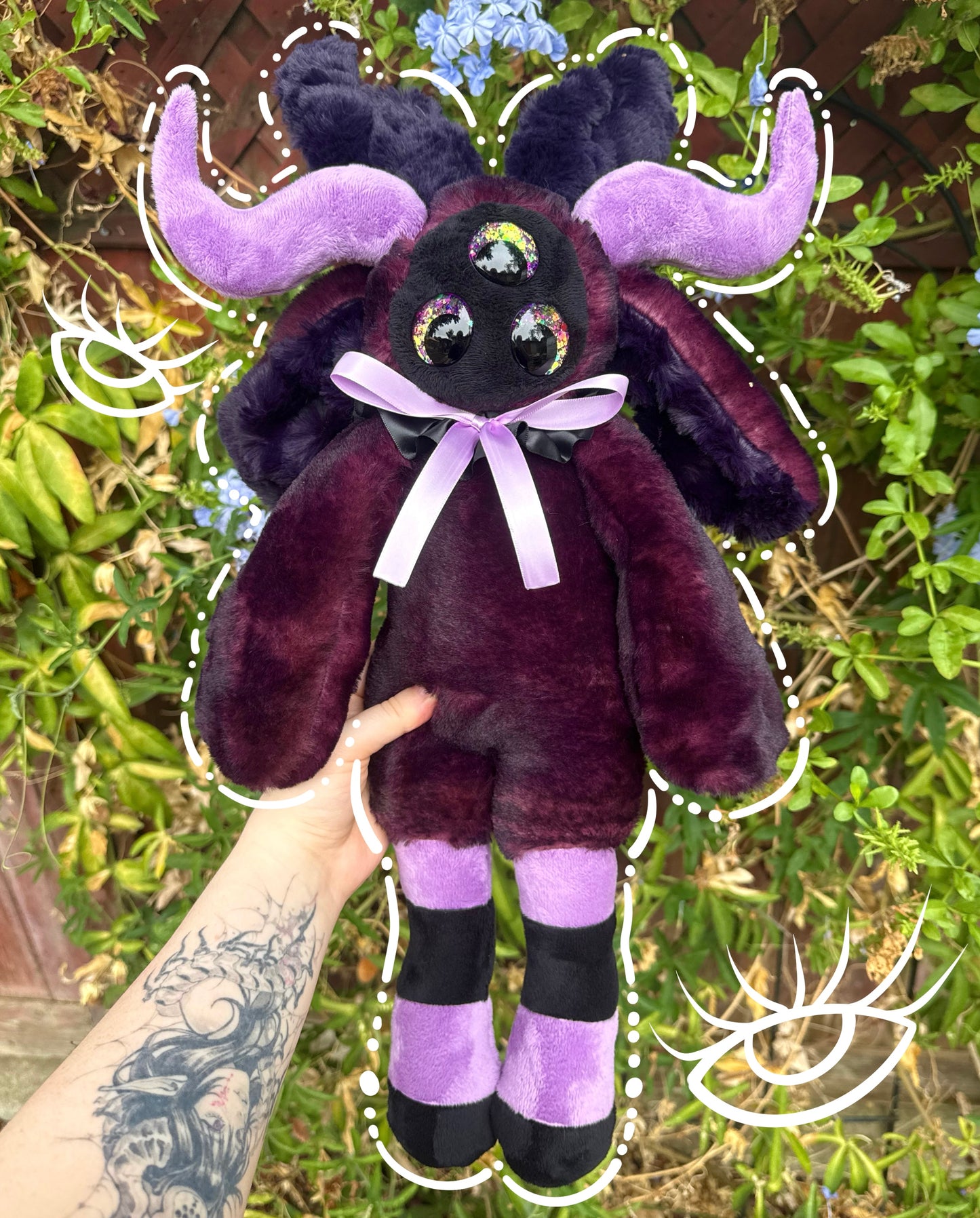 Nyx * demon plushie *