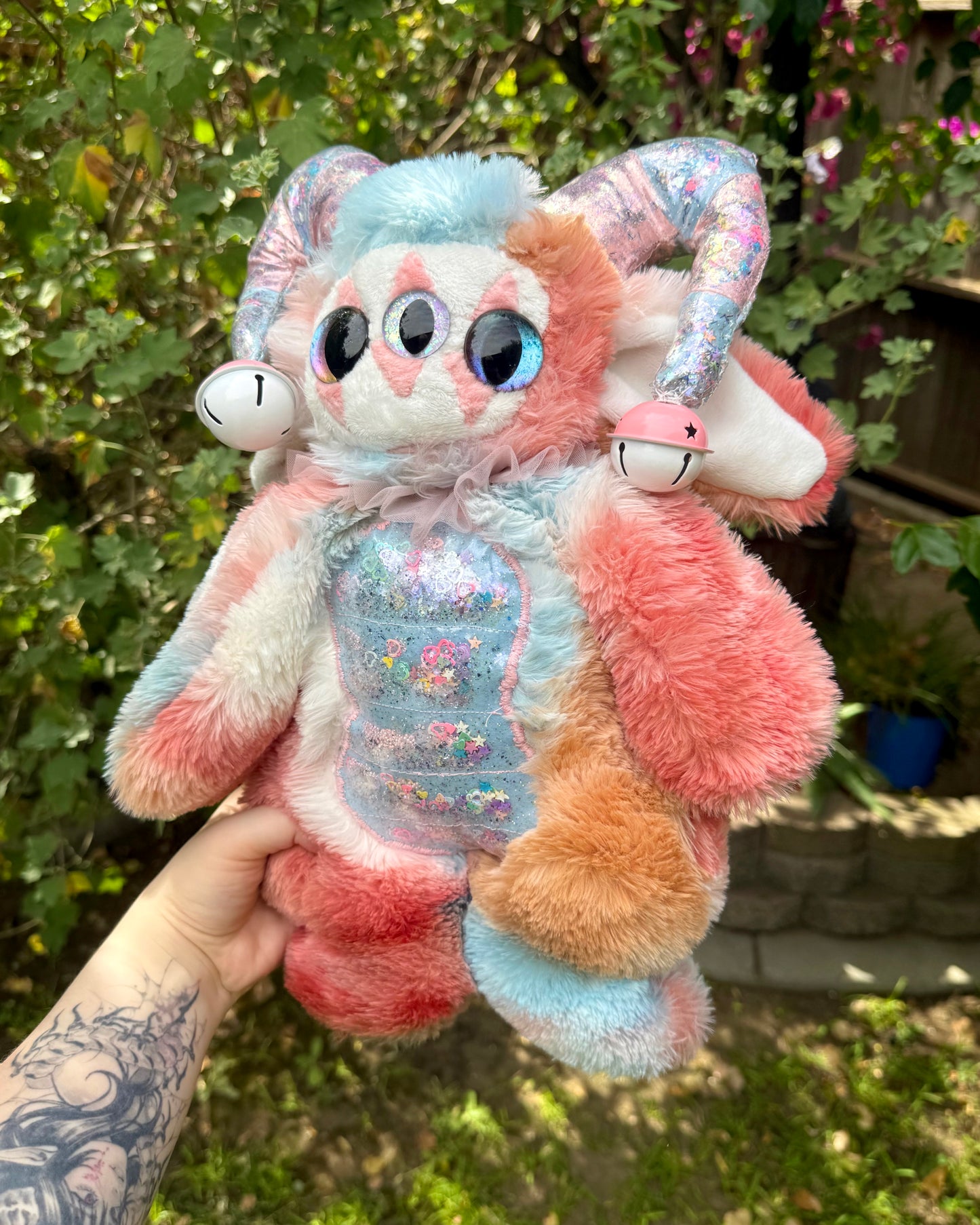 Sprinkles * clown plush *