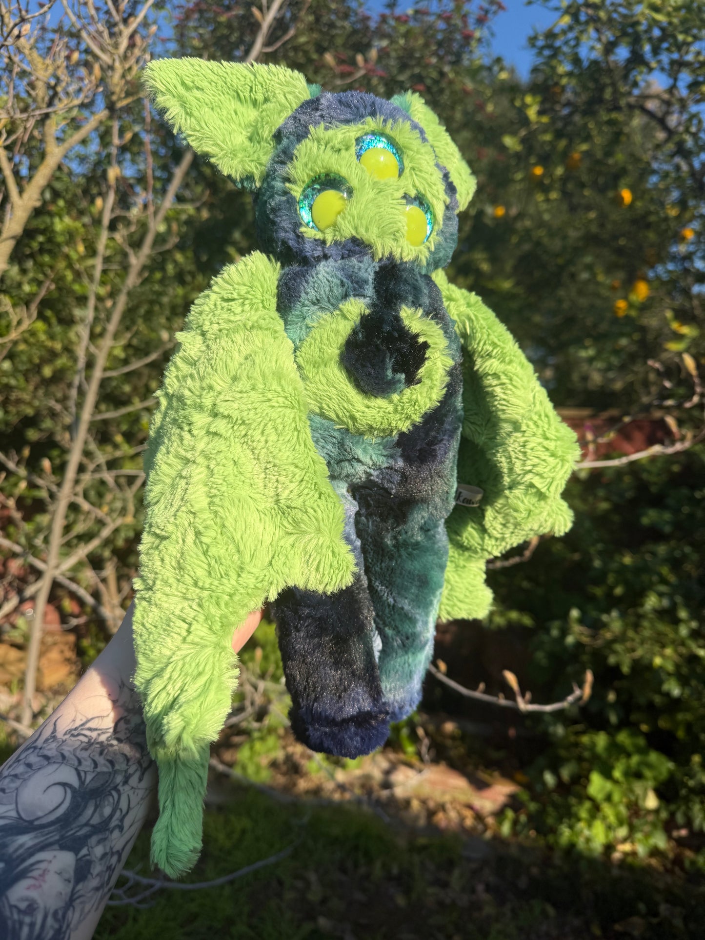 Custom bat plushie for fayne