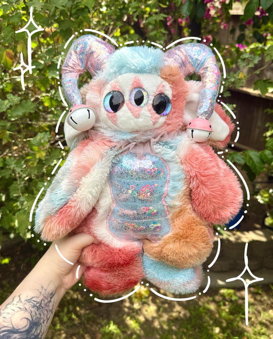 Sprinkles * clown plush *