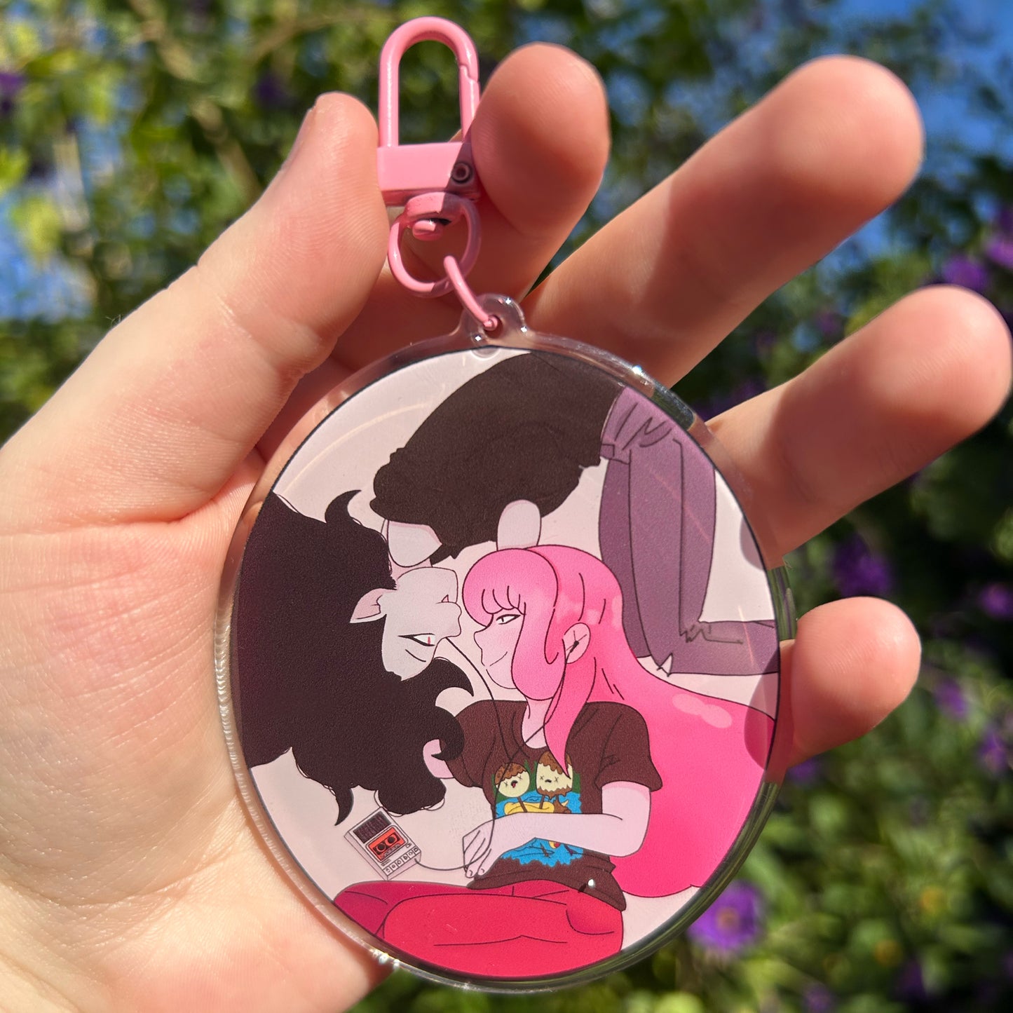 Marcy and Bonnie keychain