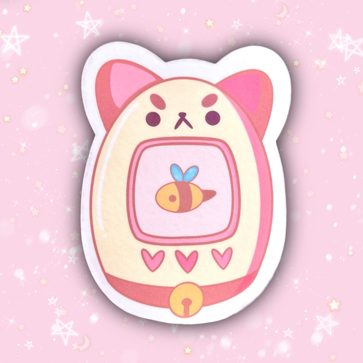 Bee and Puppycat Tamagotchi sticker