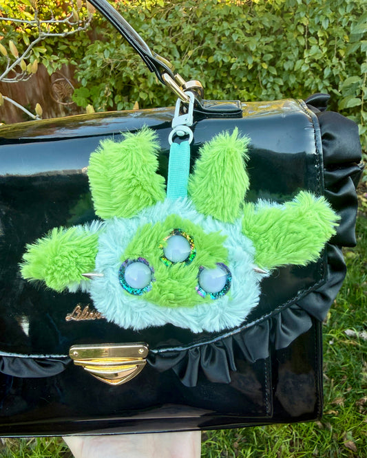 Monster head keychain