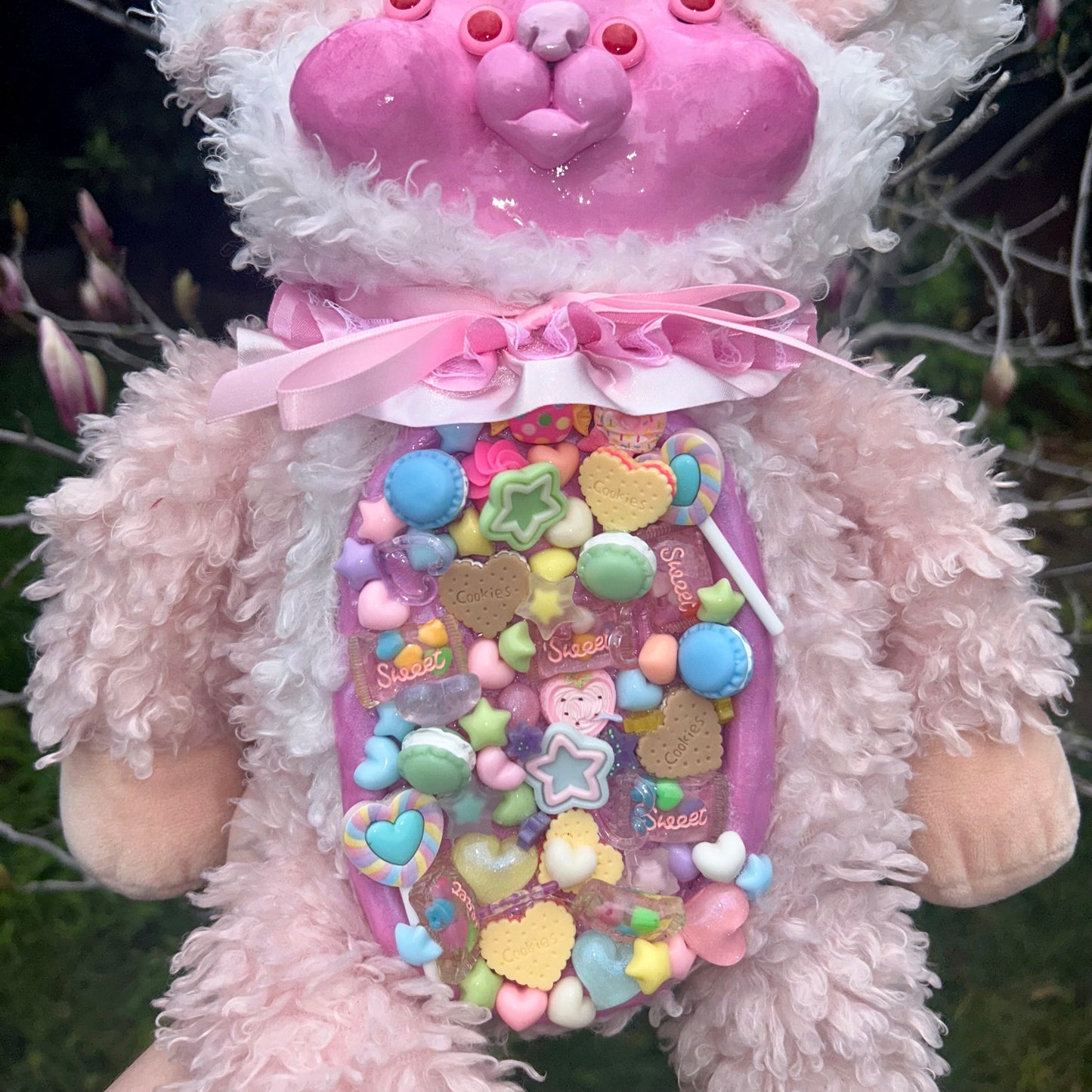 Candy ( up-cycled sheep plush )