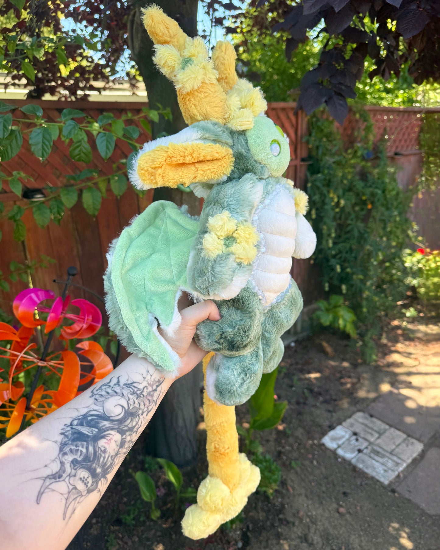 Florence *dragon plushie *
