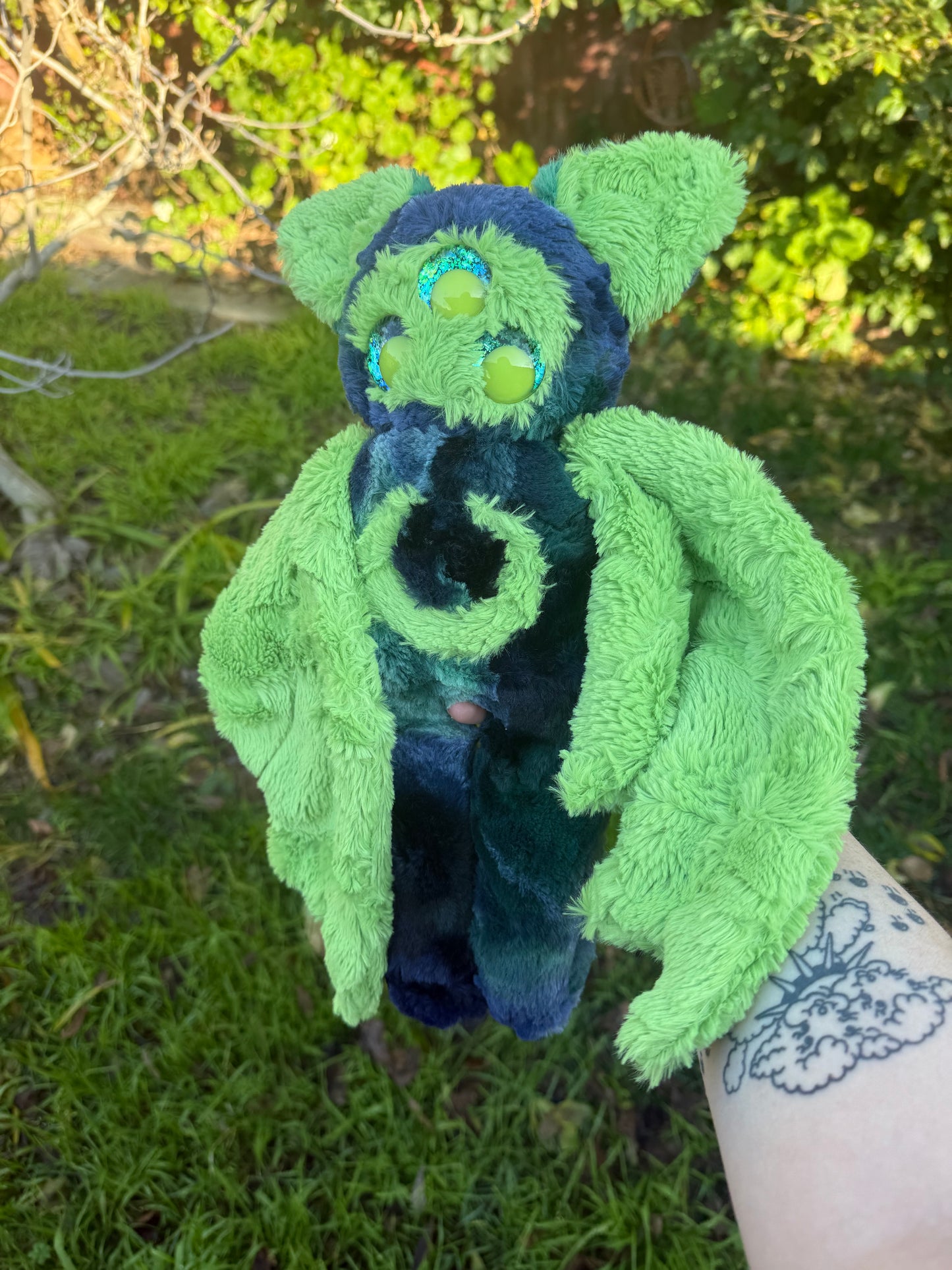 Custom bat plushie for fayne