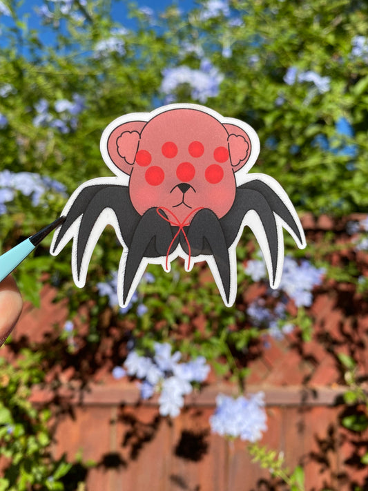 Teddy spider sticker