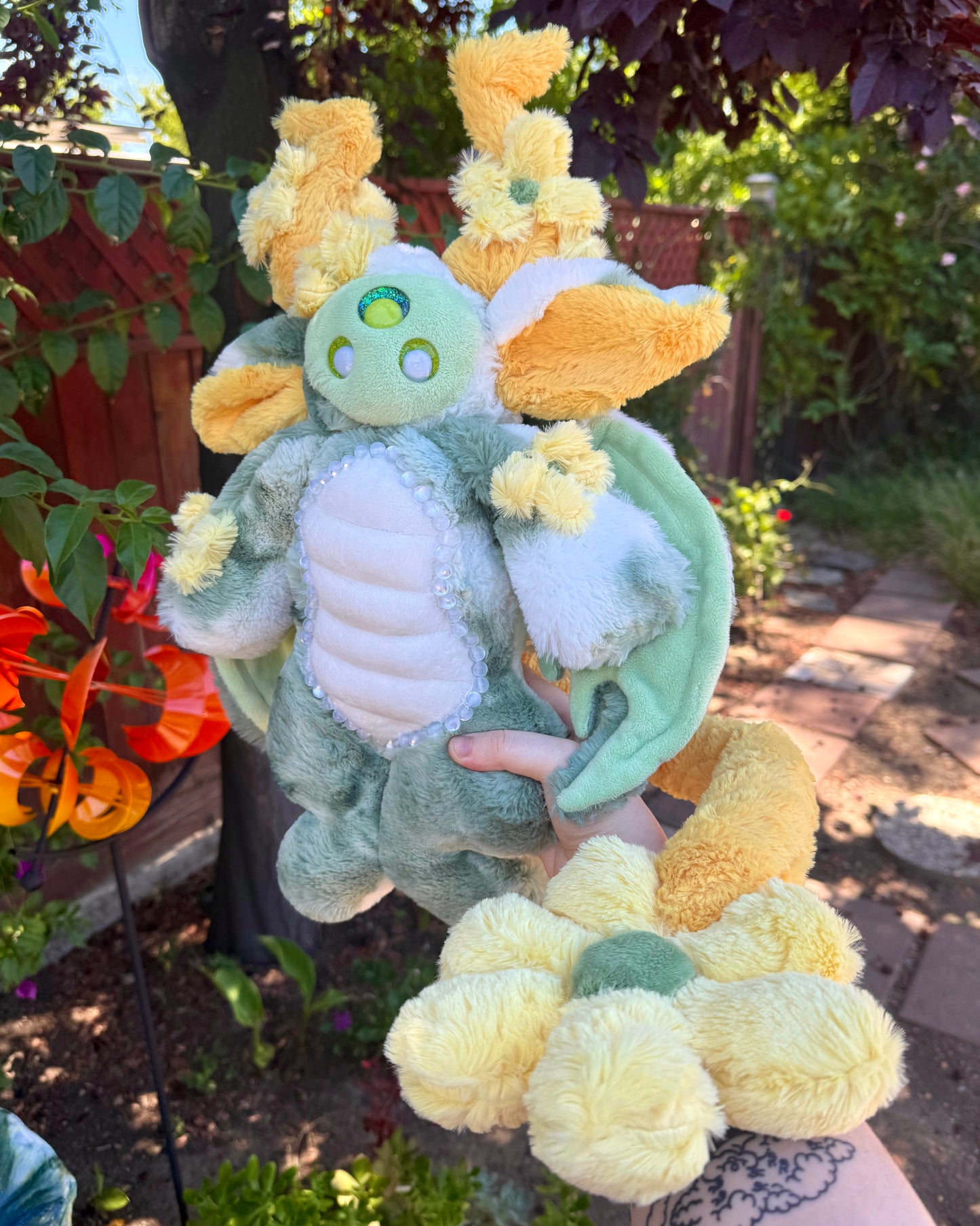 Florence *dragon plushie *