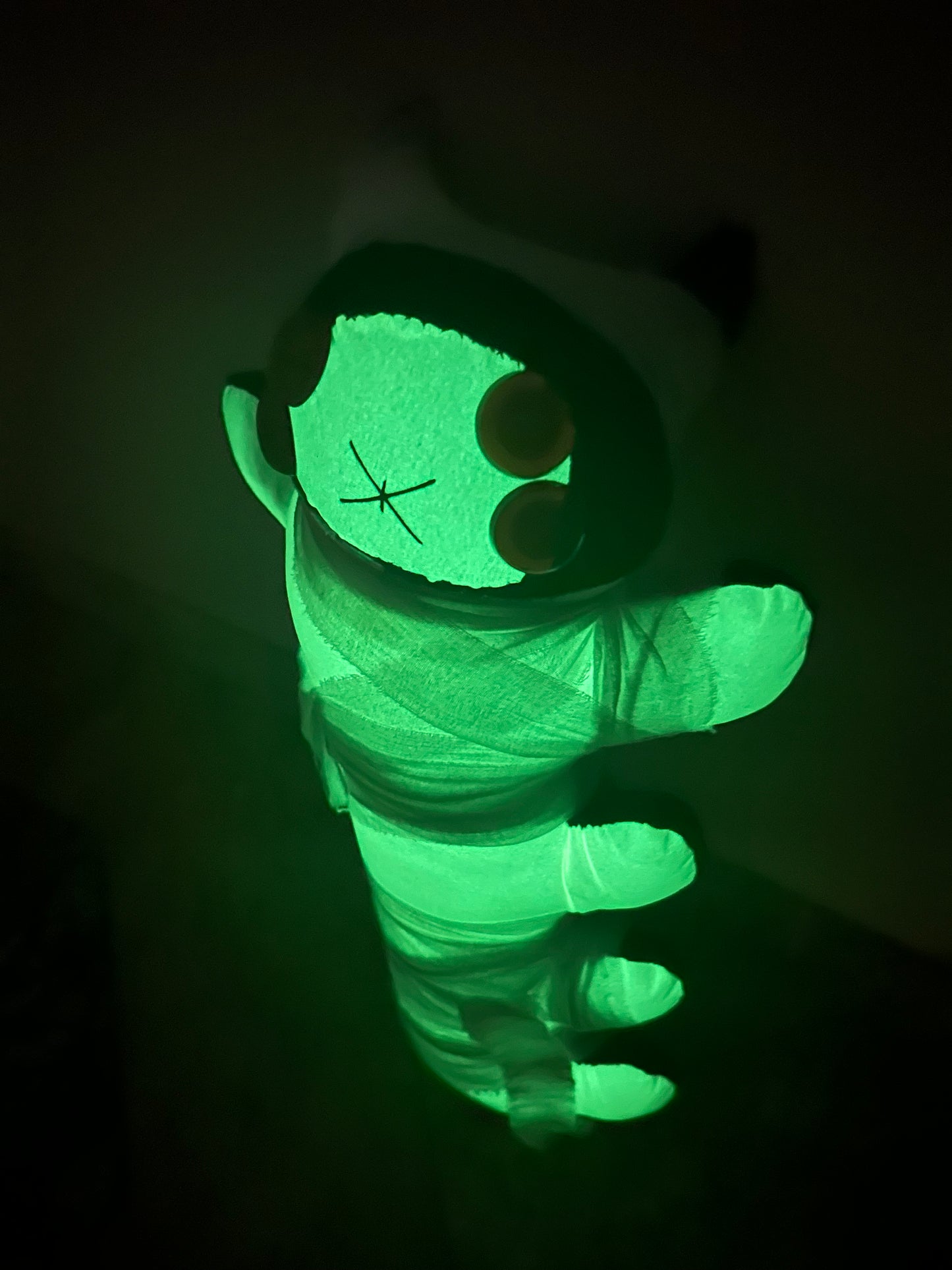 Tut the mummie  ( Halloween edition centipede plushie ) *glow in the dark