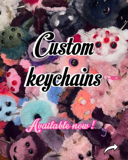CUSTOM KEYCHAIN * PLZ DO NOT PURCHASE BEFORE SENDING A DM ON INSTA *