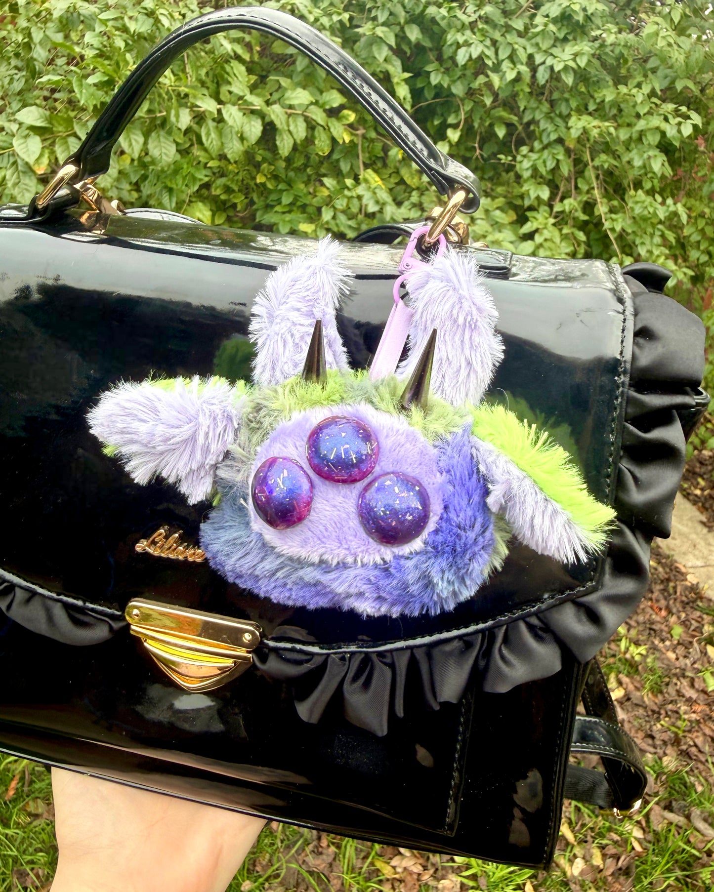 Monster head keychain