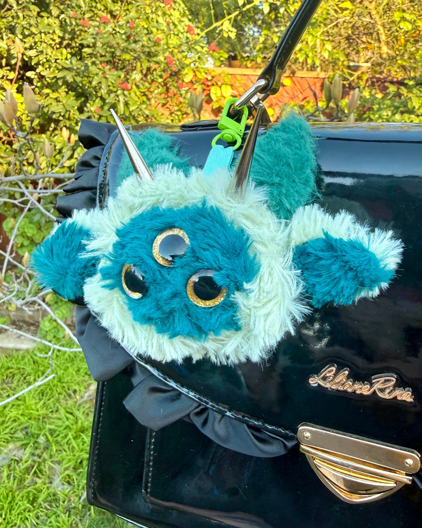 Monster head keychain