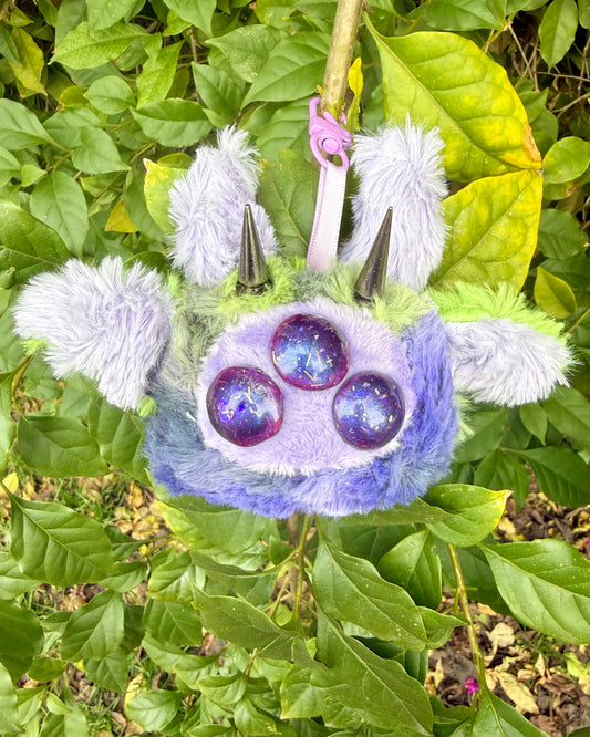 Monster head keychain