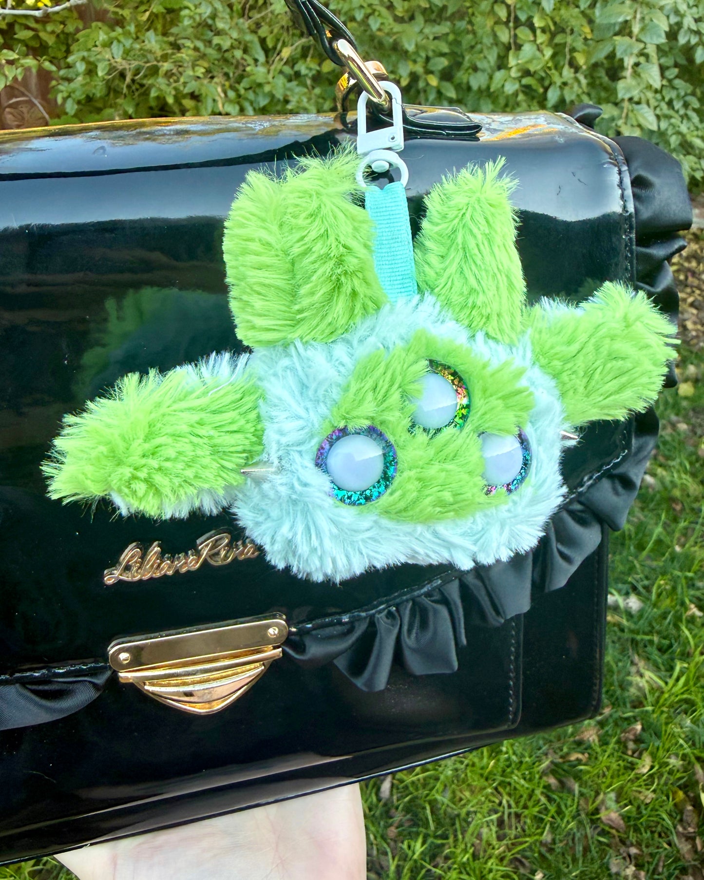 Monster head keychain