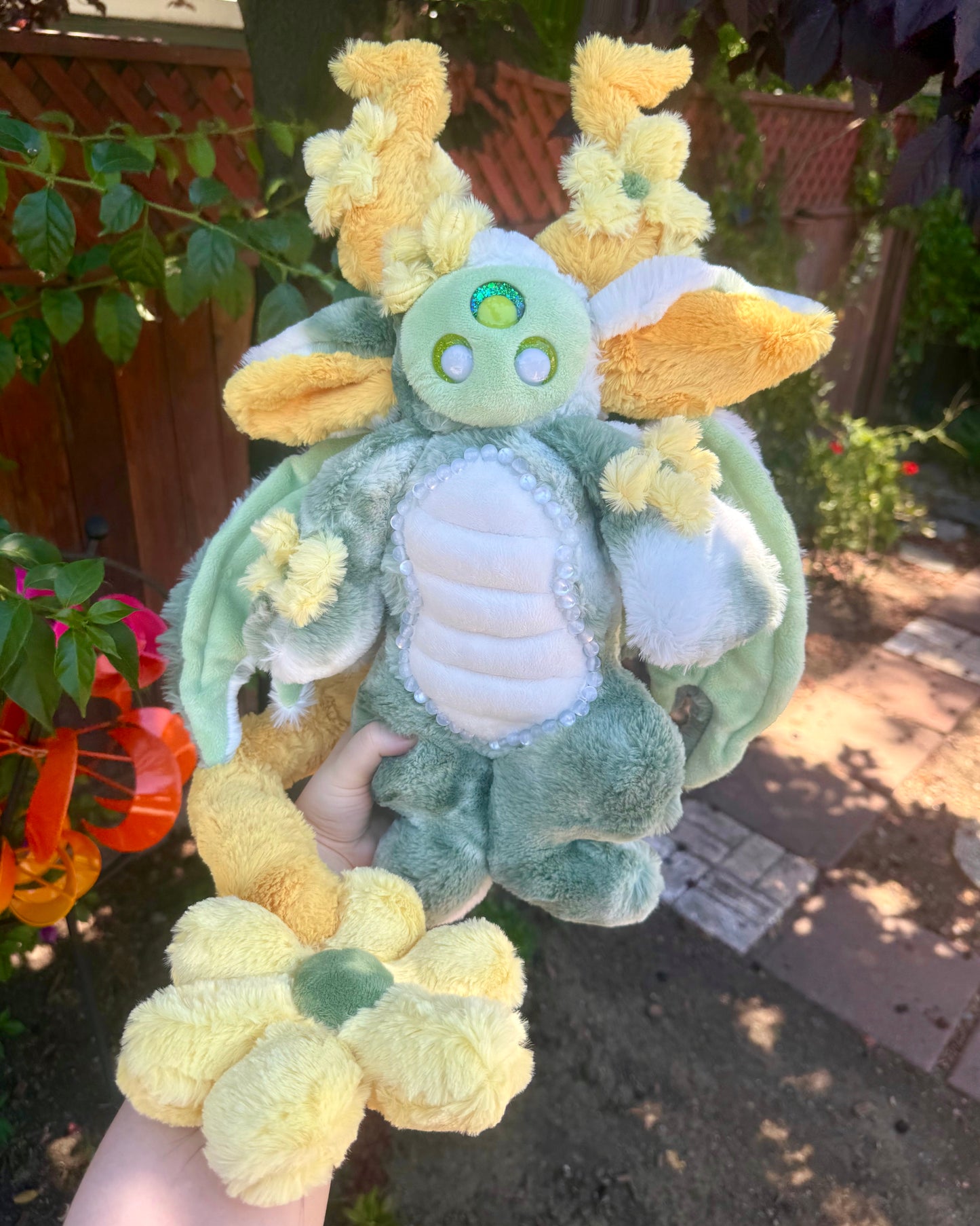 Florence *dragon plushie *
