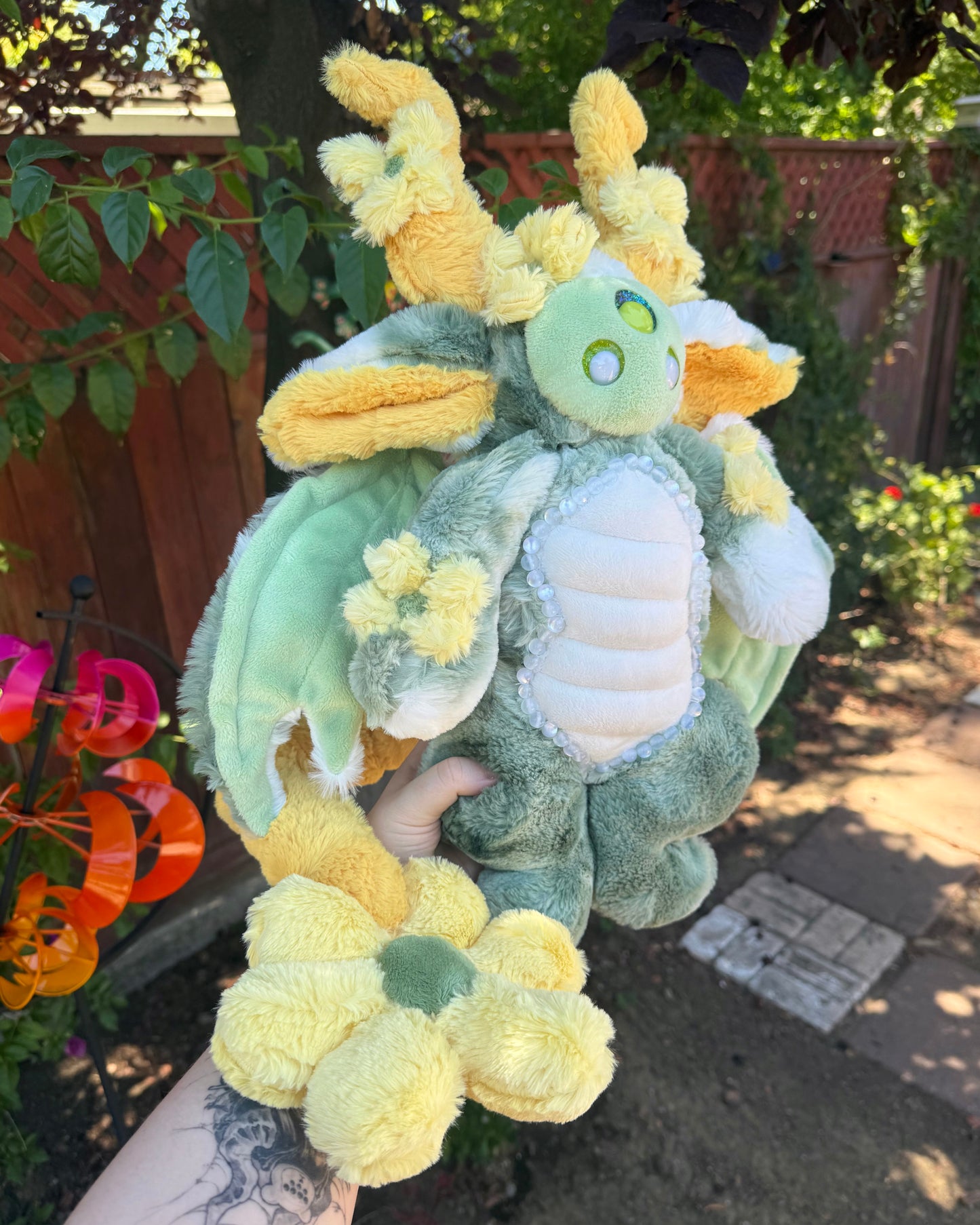 Florence *dragon plushie *