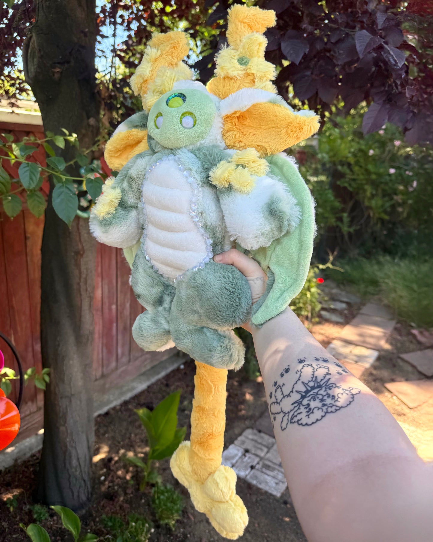 Florence *dragon plushie *