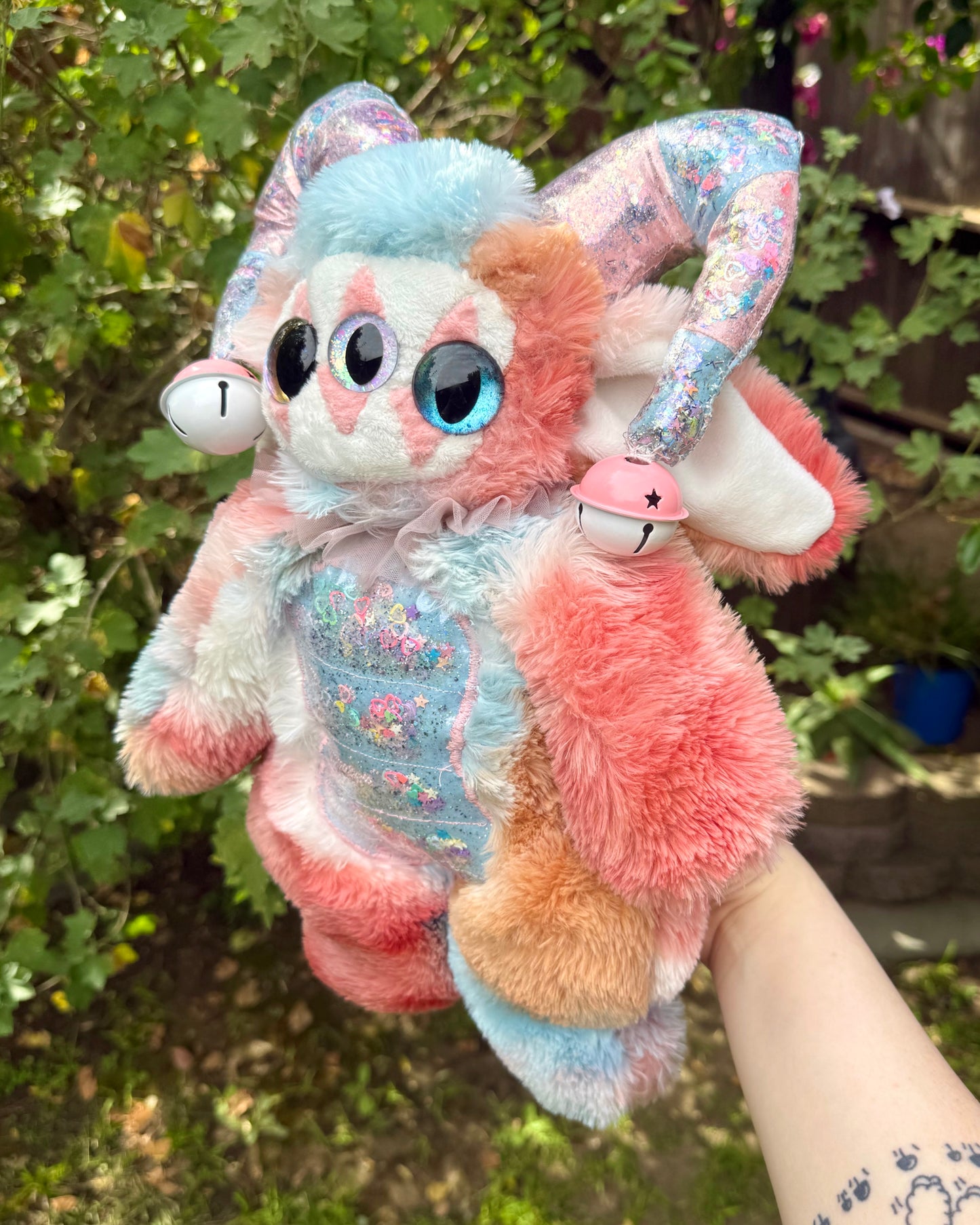 Sprinkles * clown plush *
