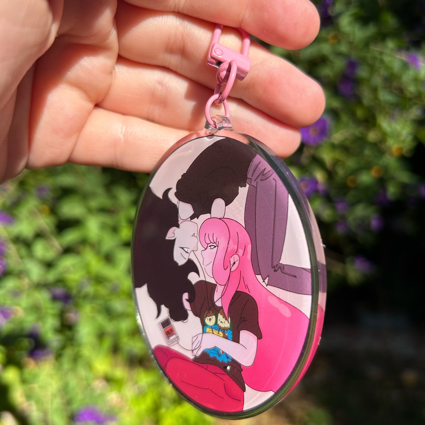 Marcy and Bonnie keychain