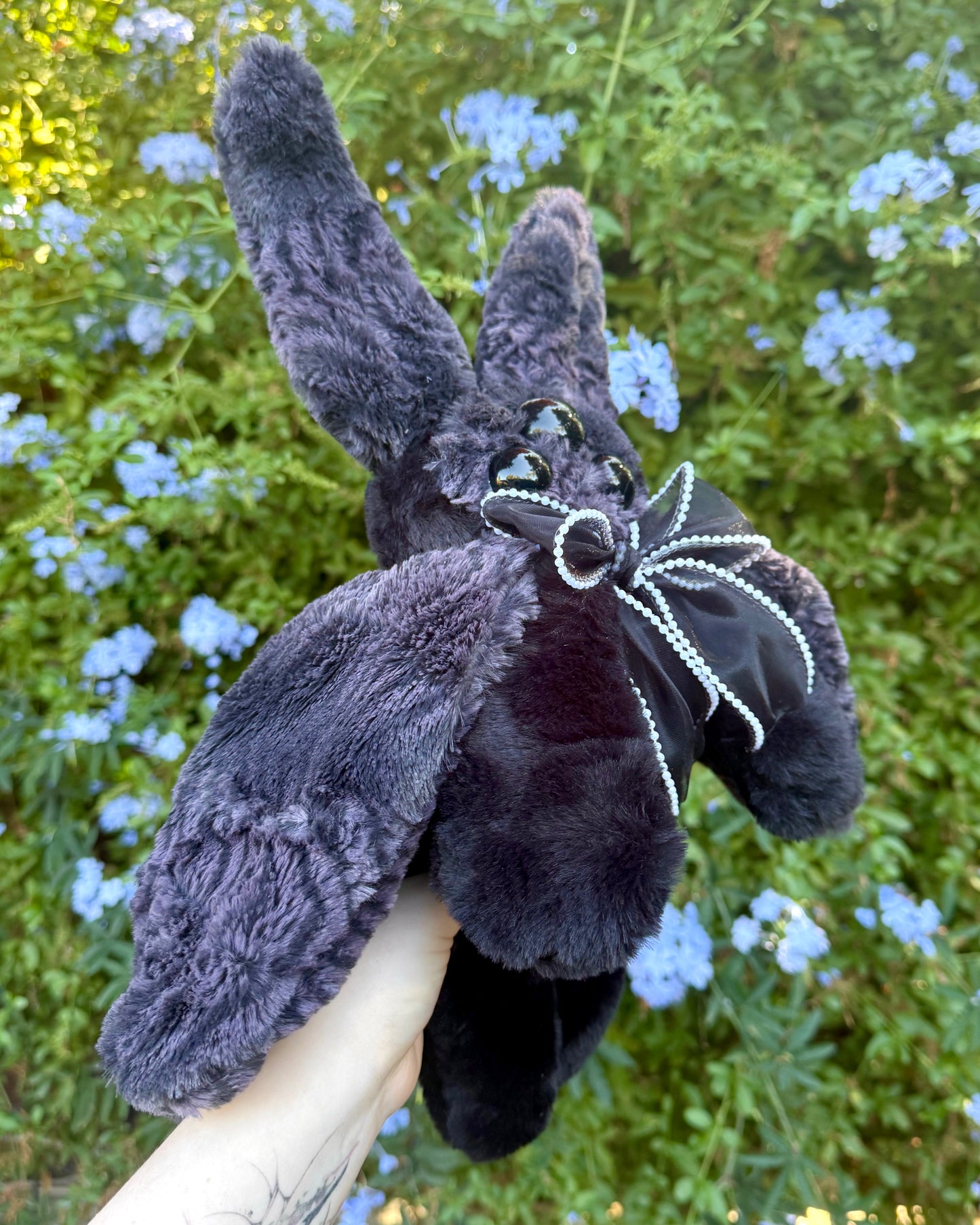 Onyx ( moth plushie ) *spooky drop *