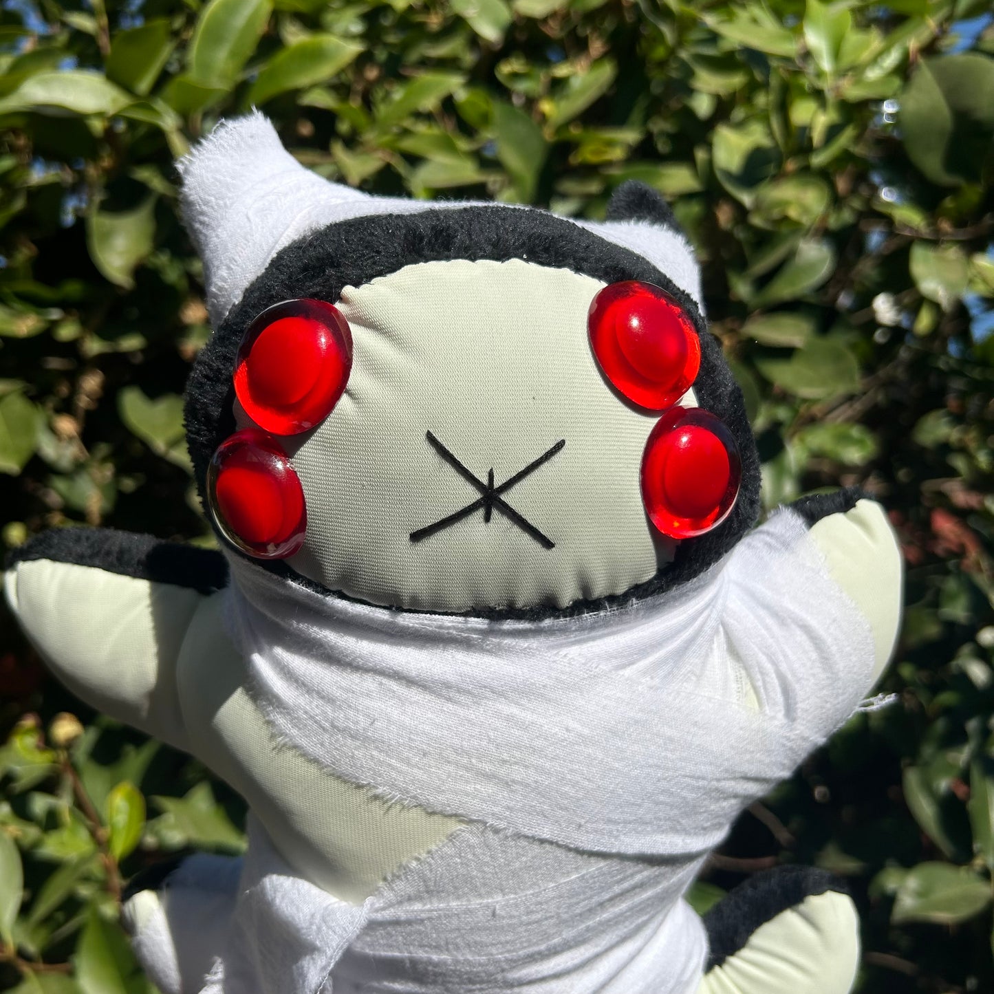 Tut the mummie  ( Halloween edition centipede plushie ) *glow in the dark