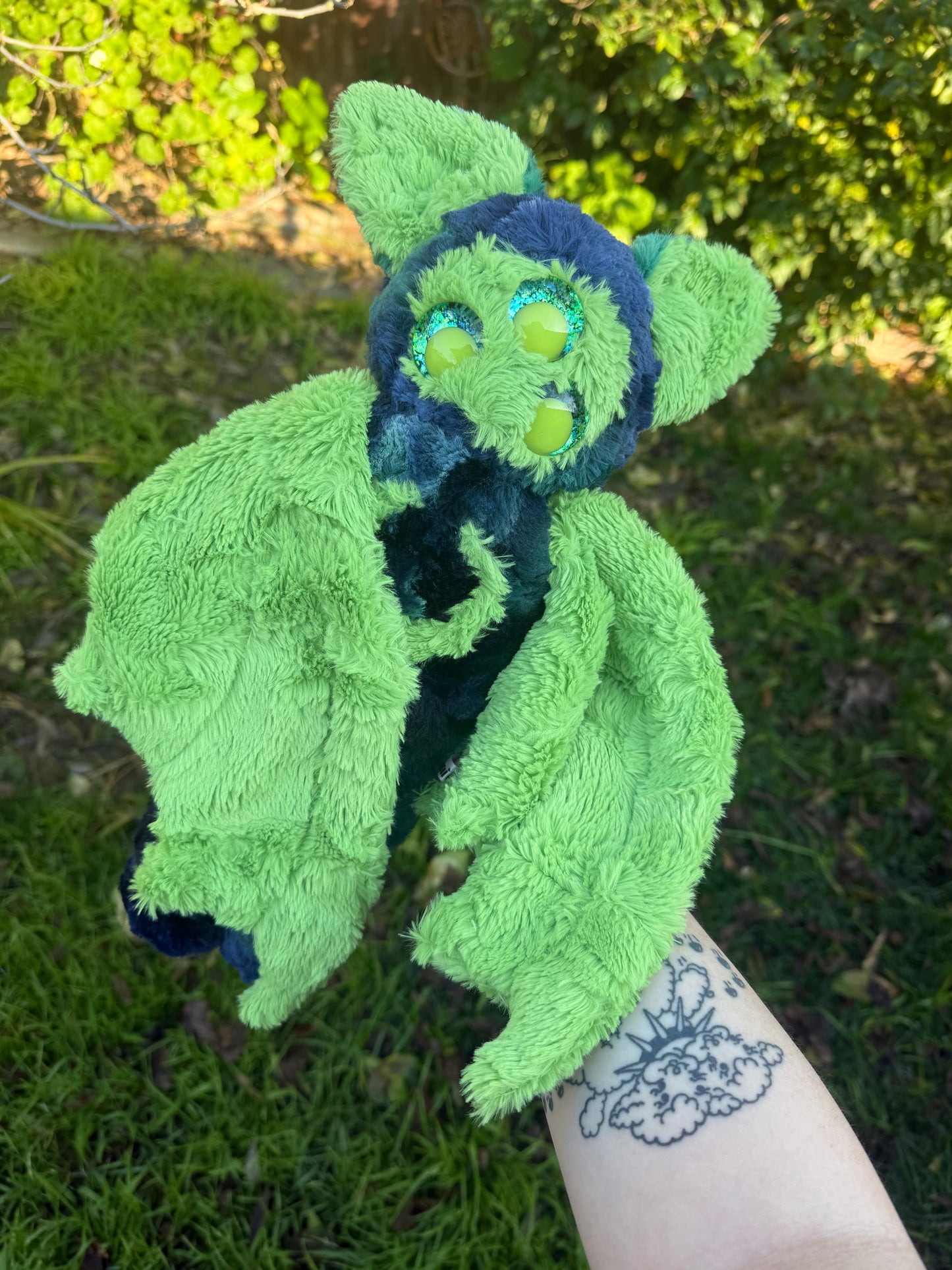 Custom bat plushie for fayne