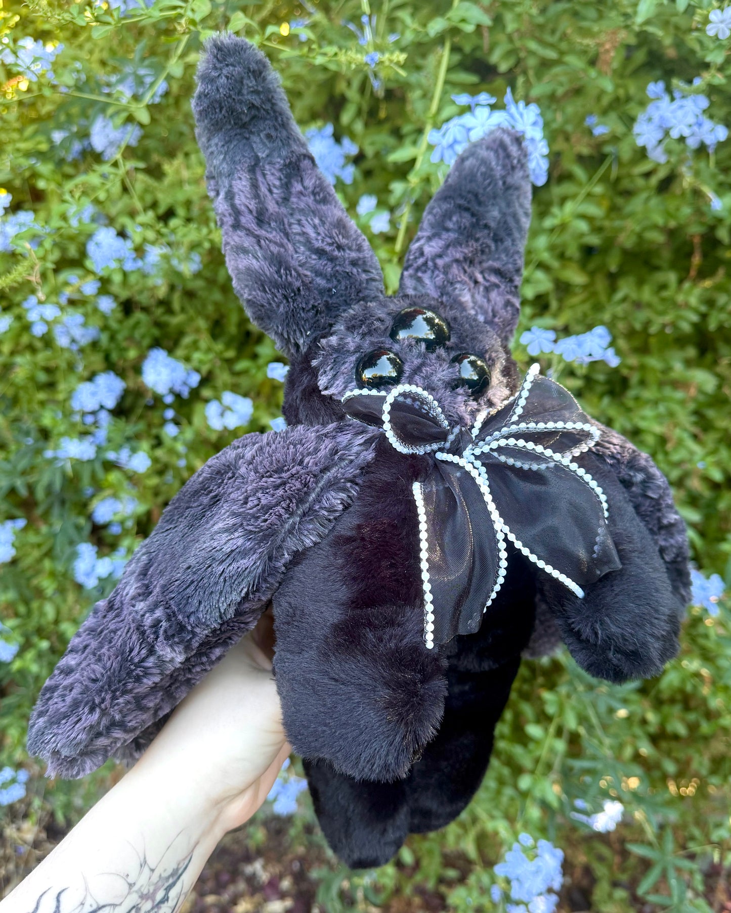 Onyx ( moth plushie ) *spooky drop *