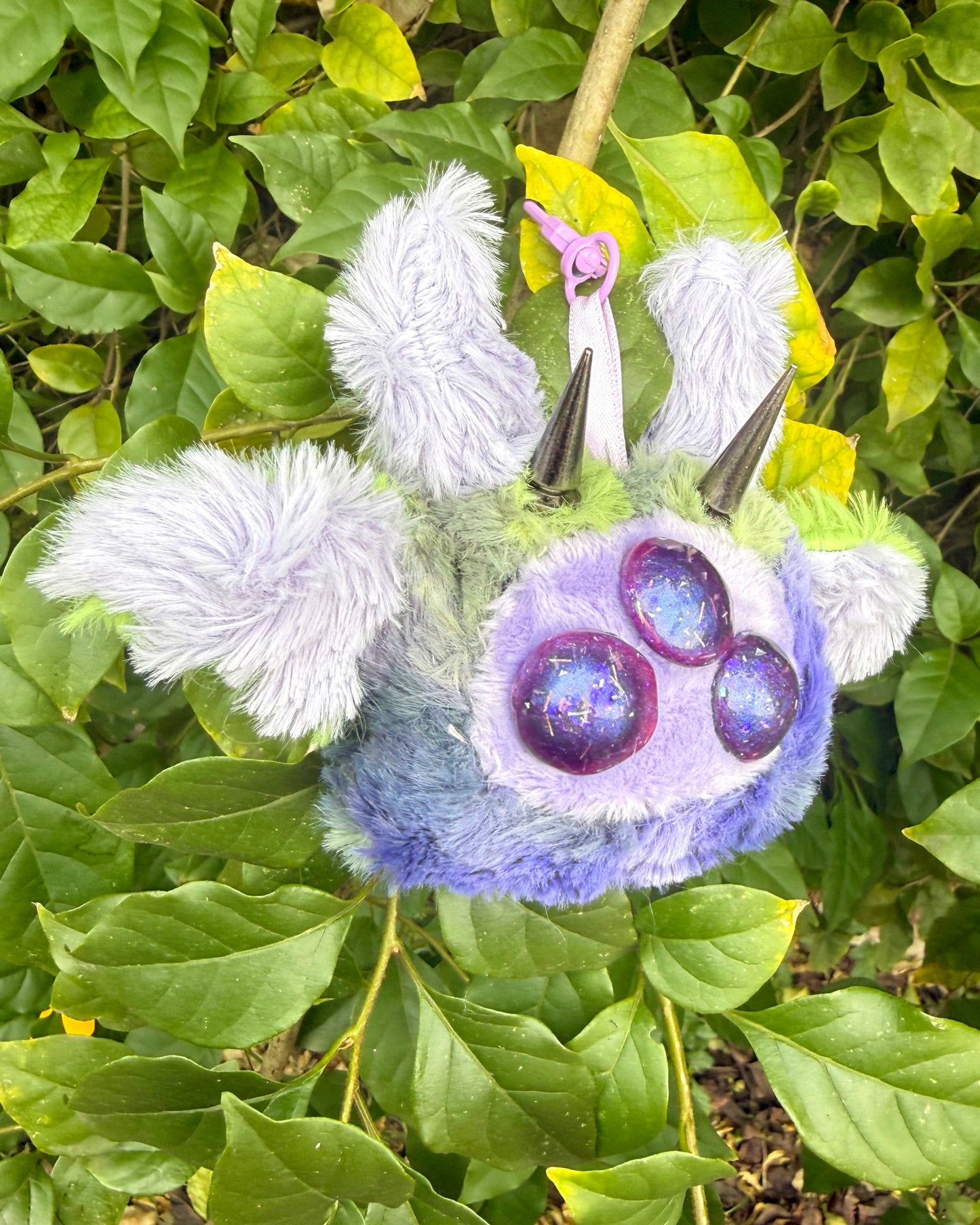 Monster head keychain