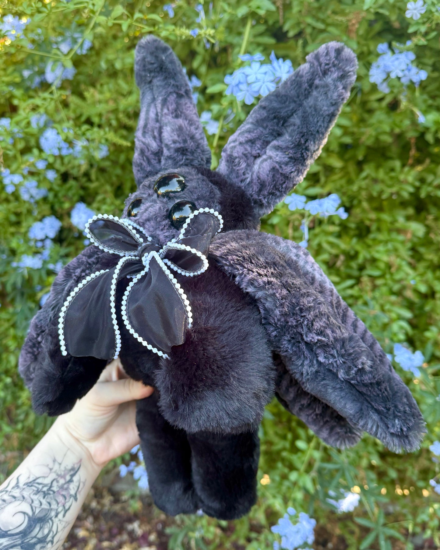 Onyx ( moth plushie ) *spooky drop *